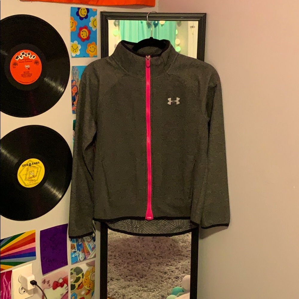 under armor zip up hoodie